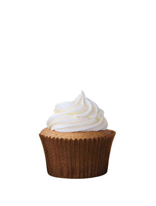 Forminha para Mini Cupcake Impermeável Marrom c/45 - Mago