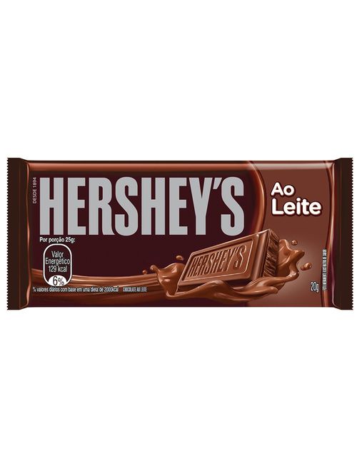 Mini Tablete ao Leite Hersheys 20g c/18