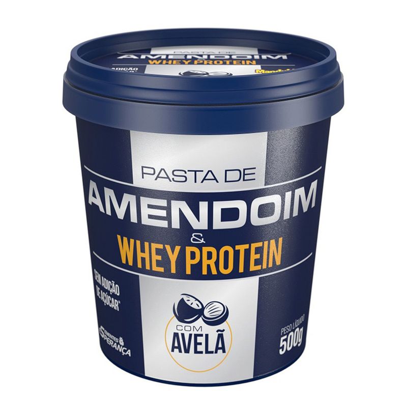 Pasta-de-Amendoim-Whey-Protein-c--Avela-450g---Mandubim