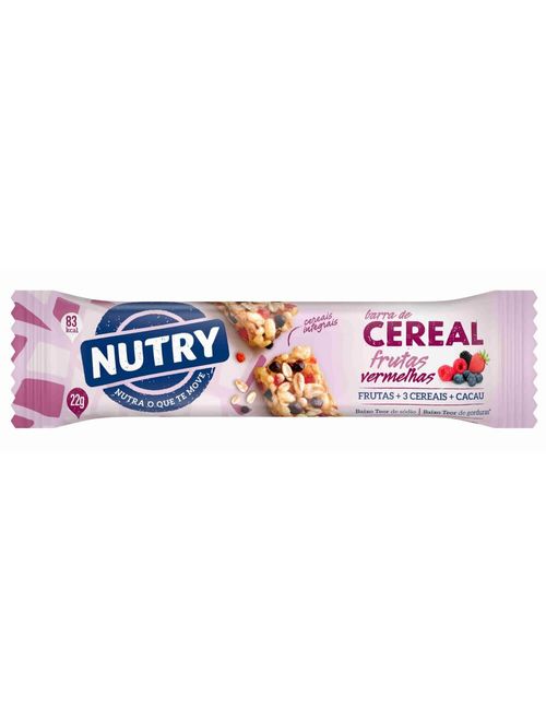 Barra de Cereais Nutry Frutas Vermelhas c/3 - Nutrimental