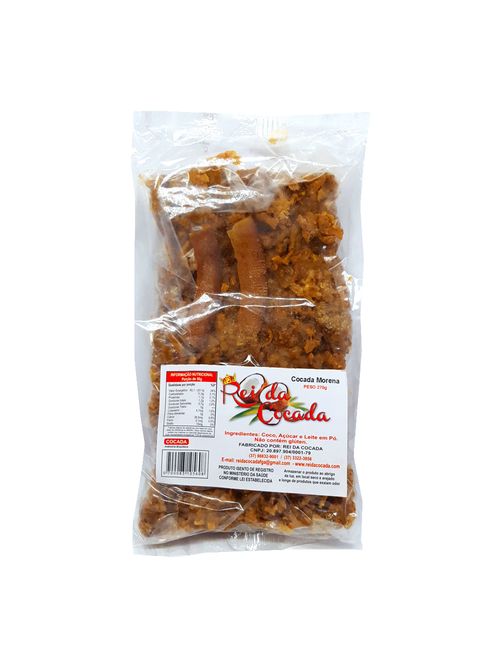 Cocada Morena 270g - Rei da Cocada