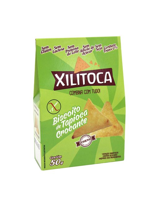 Pão Tapioca Biscoito 50g - Xilitoca