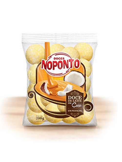 Doce de Leite com Coco 160g - Noponto