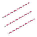 Canudo-de-Papel-Listrado-Pink-c-20---Silver-Festas