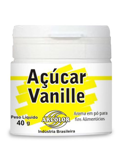 Açúcar Vanille 40g - Arcolor