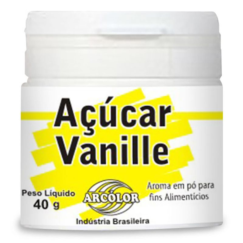 Acucar-Vanille-40g---Arcolor
