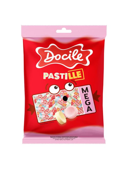 Pastilha Frutas Sortida Mega c/100 - Docile