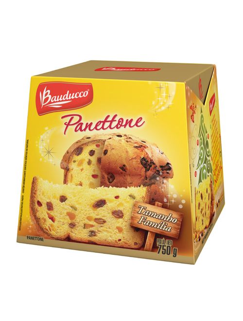 Panetone Frutas 750g - Bauducco