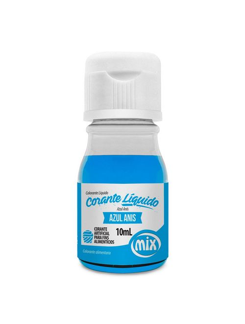 Corante Líquido Azul Anis 10ml - Mix