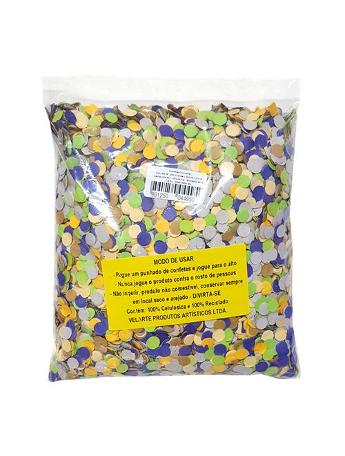 Confete Papel 200g ref.Br08 - Velarte
