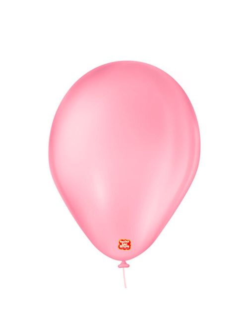 Balão Rosa Tutti Frutti Tamanho 7 c/50 - São Roque