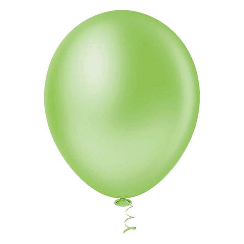 Balao-Redondo-Verde-Limao-Tamanho-9-c-50---Pic-Pic