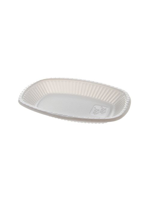Bandeja Pequena Branca 14x18x2cm c/10 - Trik Trik
