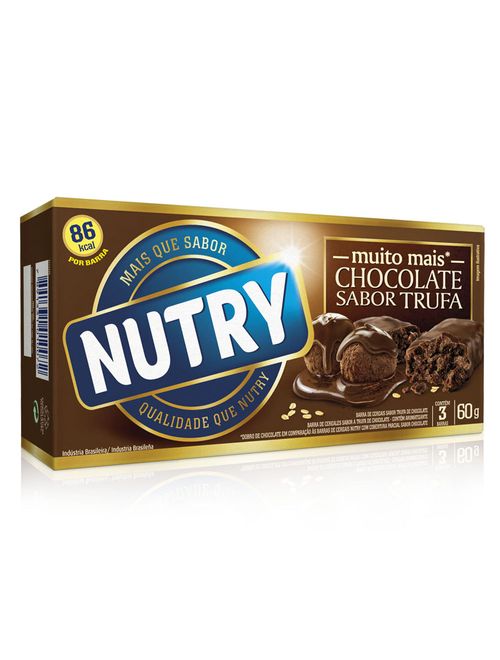 Barra de Cereais Nutry Trufa c/3 - Nutrimental