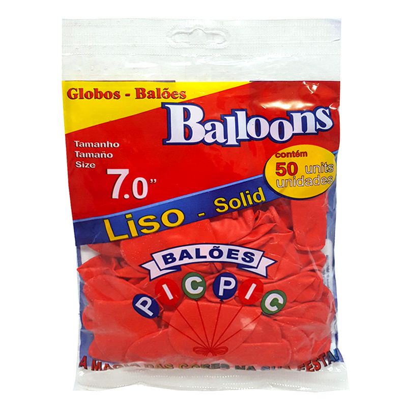 Balao-Liso-Vermelho-Tamanho-7-c-50---Pic-Pic