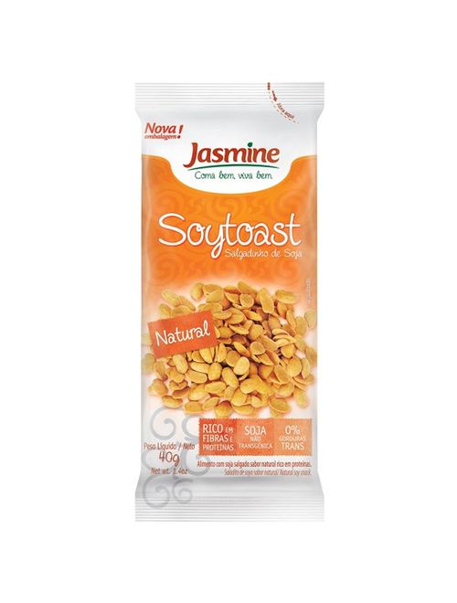Snack de Soja Soytoast Natural 40g - Jasmine