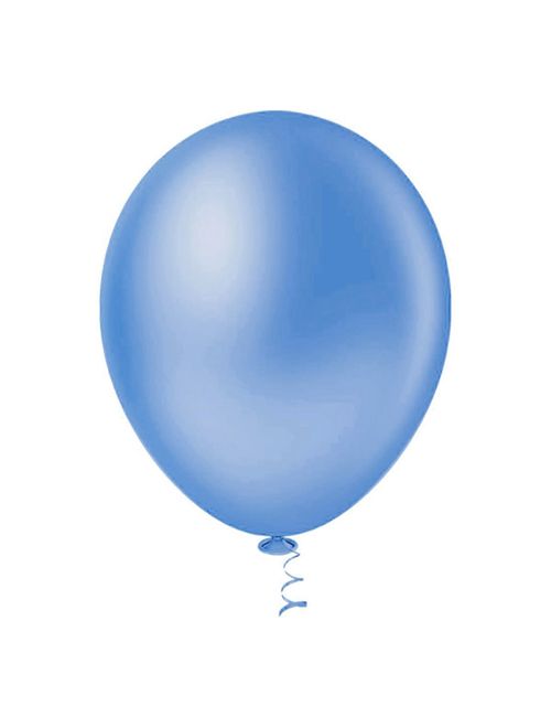Balão Liso Azul Escuro Tamanho 7 c/50 - Pic Pic