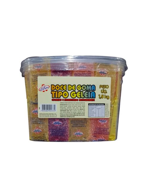 Doce de Goma Tipo Geléia c/50 - Confirma