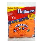 Balao-Liso-Laranja-Tamanho-7-c-50---Pic-Pic