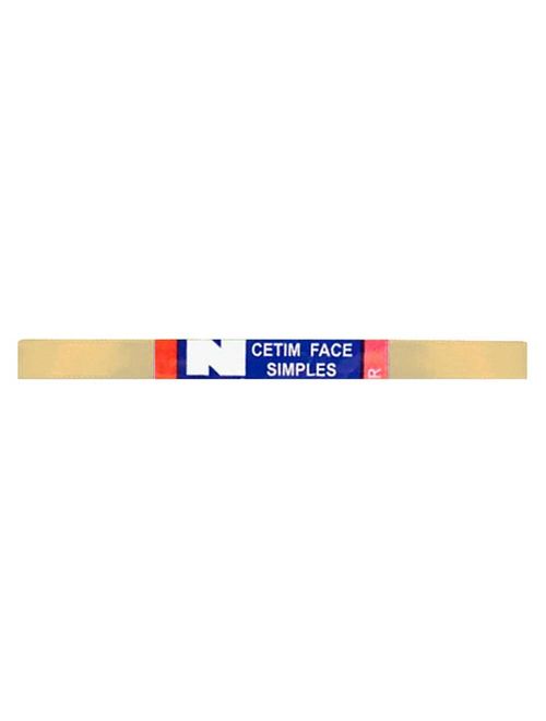Fita de Cetim Simples No1 Cor Creme c/10m - Najar
