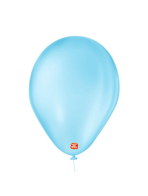 Balão Azul Baby Tamanho 7 c/50 - São Roque