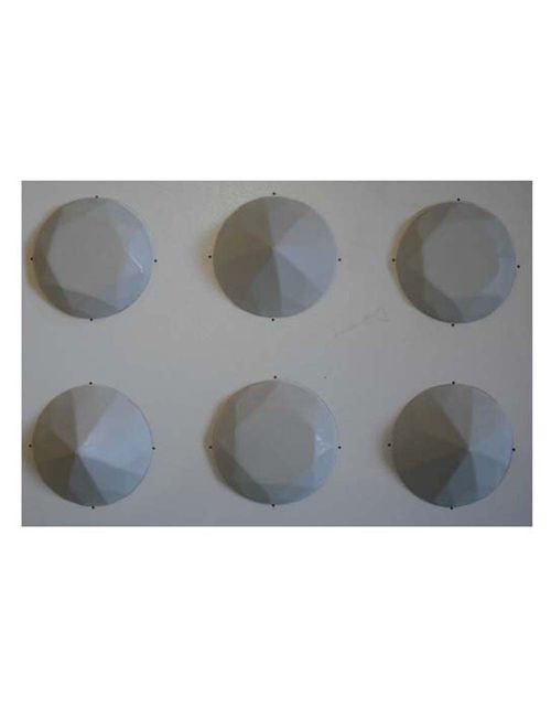 Forma PVC Bombom Diamante c/6 Cavidades