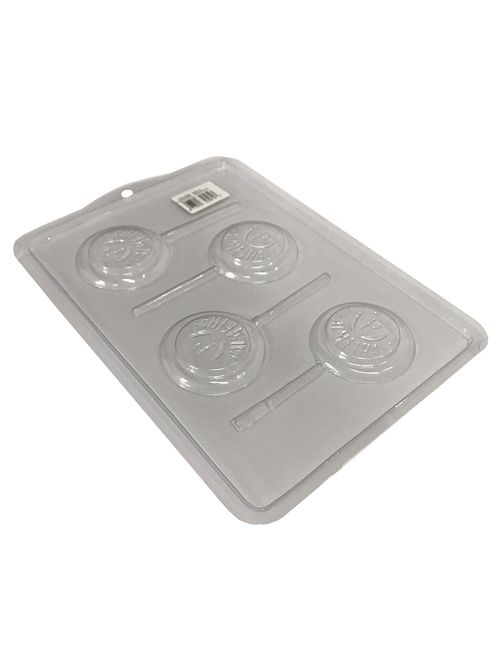 Forma PVC Pirulito Brasão Palmeiras 4 Cavidades