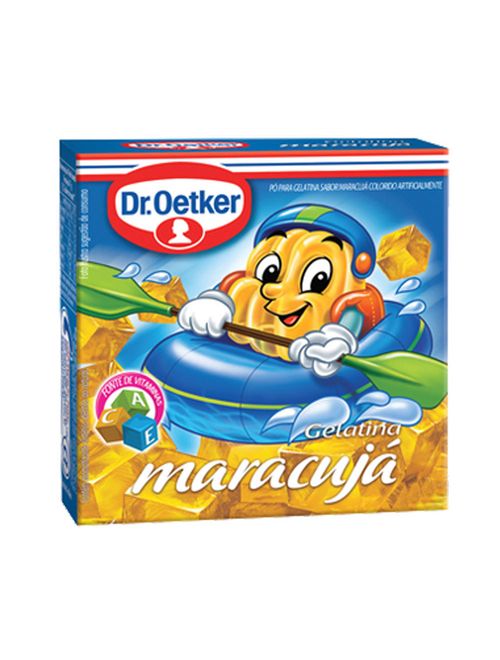 Gelatina Maracujá 20g - Dr Oetker
