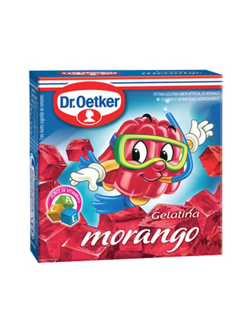Gelatina Morango 30g - Dr Oetker