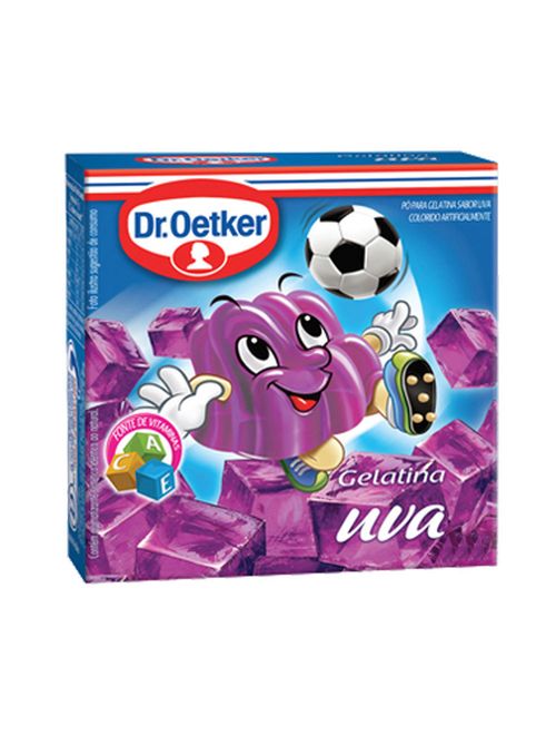Gelatina Uva 20g - Dr Oetker