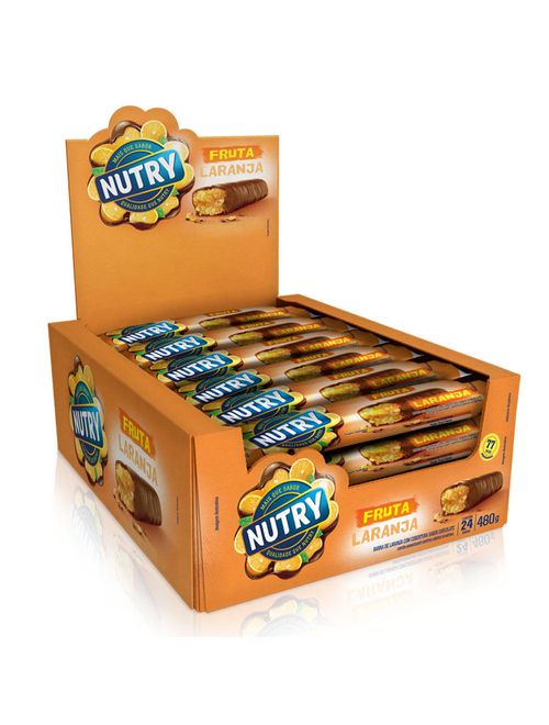 Barra de Frutas Nutry Laranja c/24 - Nutrimental