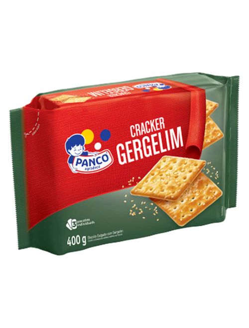 Biscoito Cracker Gergelim 400g - Panco
