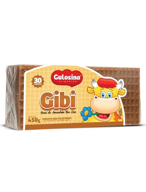 Paçoca Gibi 450g - Gulosina