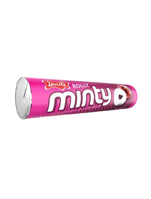 Pastilha Rolly Minty Cereja c/16 - Docile