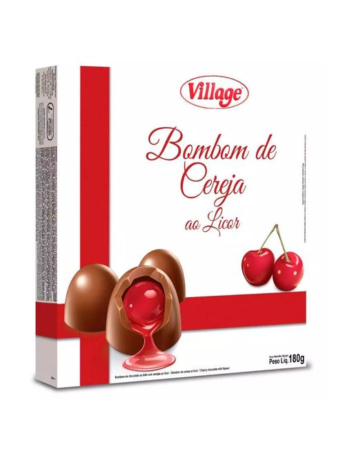 Bombom de Licor ao Cereja 180g - Village