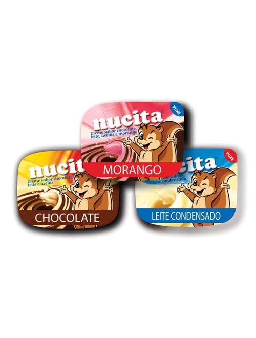 Creme 3 Sabores 10g c/48 - Nucita