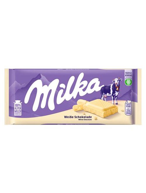 Tablete de Chocolate Weisse Branco 100g - Milka