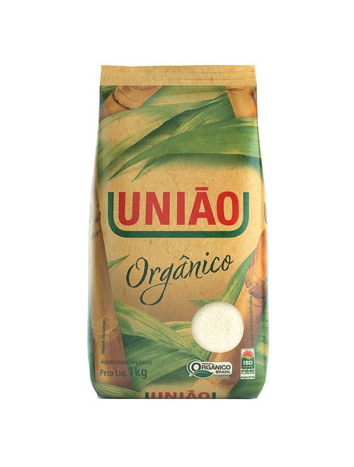Açúcar Cristal Orgânico 1kg - União