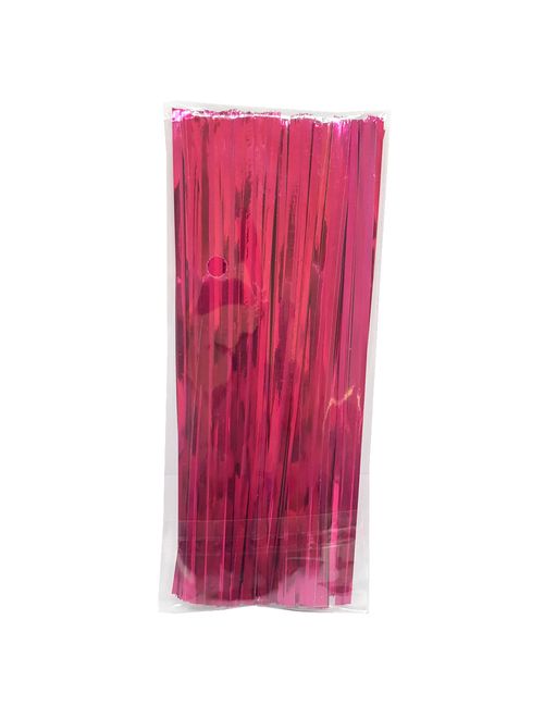 Fecho Prático Rosa 4mmx11cm c/100
