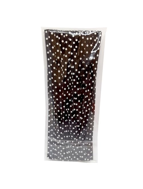 Fecho Prático Poá Preto 4mmx11cm c/100