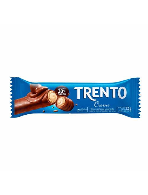 Chocolate Trento Recheio Creme Unidade - Peccin