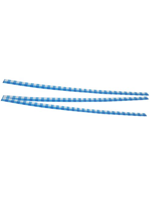 Fecho Prático Xadrez Azul 4mmx11cm c/100