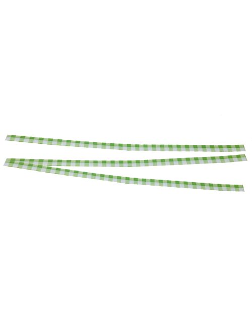 Fecho Prático Xadrez Verde 4mmx11cm c/100