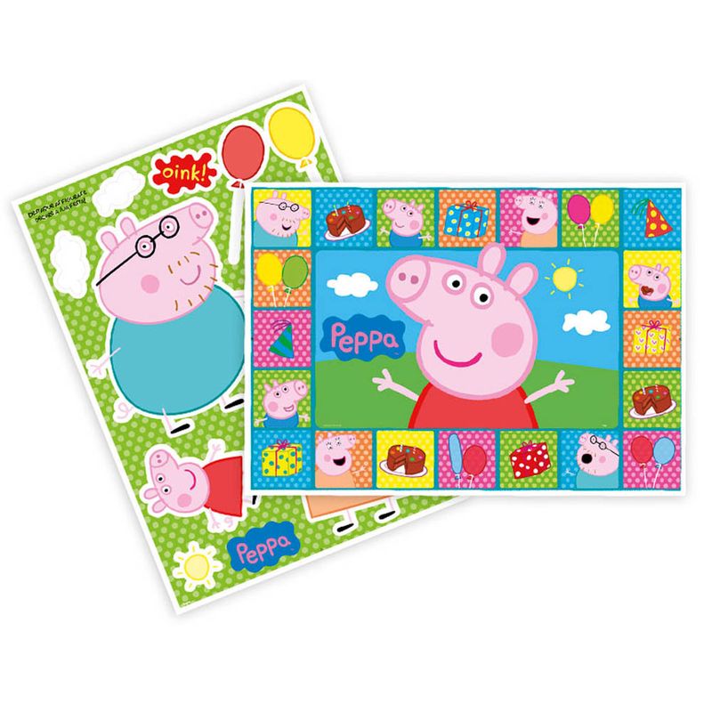 Peppa-Pig-Kit-Decorado-para-Parede-4-partes---Regina