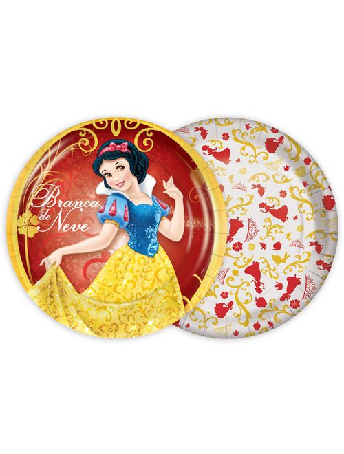 Branca de Neve New Prato 18cm c/8 - Regina