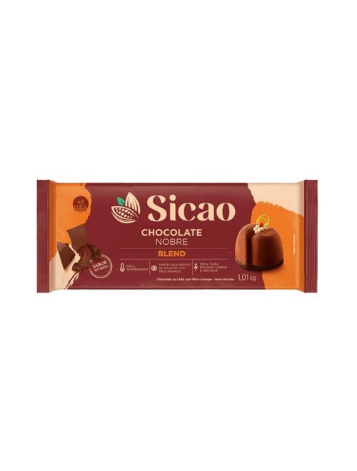 Barra de Chocolate Blend Gold 1,01kg - Sicao