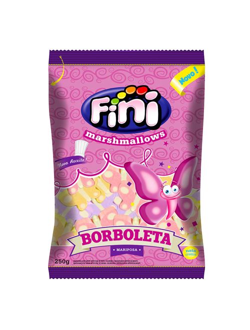 Marshmallow Borboleta 250g - Fini