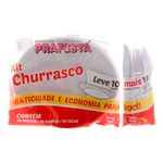 Kit-Churrasco-30-Pecas--10-Pratos---10-Garfos---10-Facas----Prafesta
