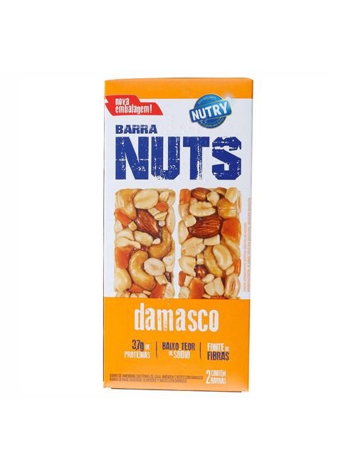 Caixa Nuts Damasco c/2  60g - Nutry