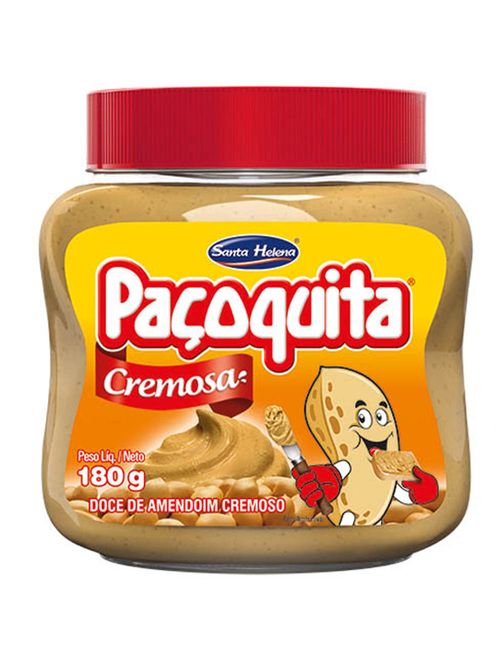 Paçoquita Cremosa 180g - Santa Helena